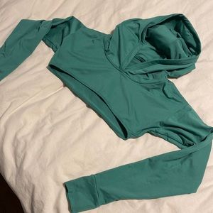 Bombshell Cropped Hoodie Size M
